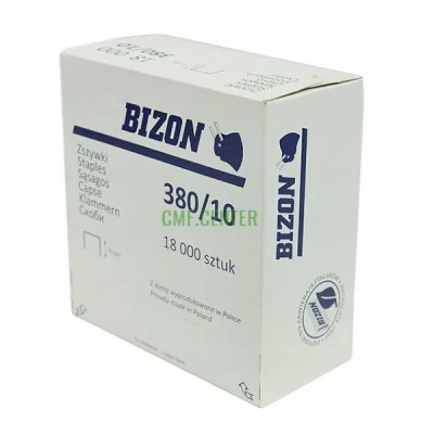 Скоба мебельная (упаковка) BIZON 380/10 H=10 цинк (00442)