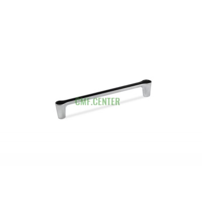 Ручка скоба Gamet UU15-0160-G008-E30 черный/матовый хром