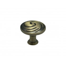 Ручка кнопка GIFF 2/154 античная бронза