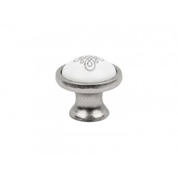 Ручка кнопка Virno Azure 100R WTC A17 античное серебро