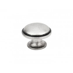 Ручка кнопка Virno Antique 635 античное серебро