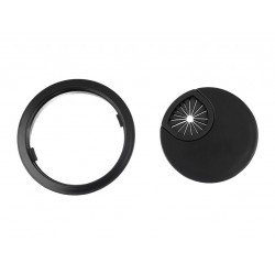 Пропуск для кабеля врезной GIFF Luna d=60 мм черный