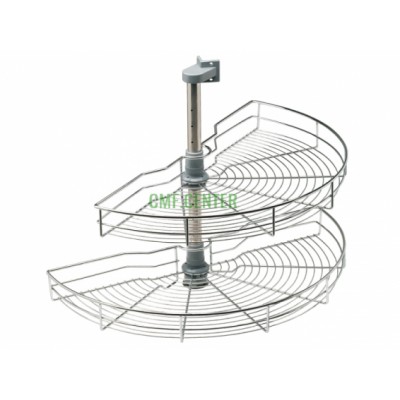 Карусель 1/2 GIFF d=750 хром (2 полки)