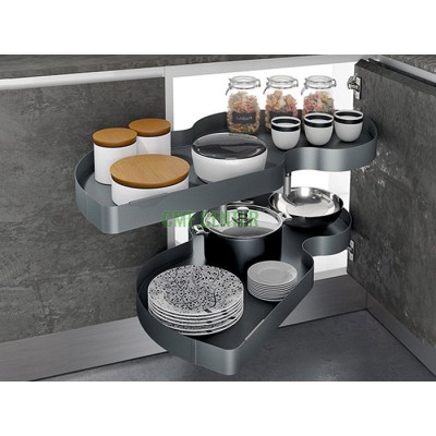 Механизм Combi`S в угловой модуль 850 Inoxa Ikona/Helios 846BH/SX левый ардезия (2 полки)