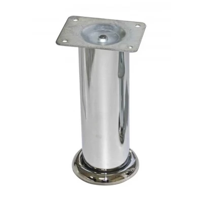 Опора мебельная SIGMA T-140 (MZ 1414) D=50 H=140 хром (00251)
