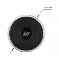 Опора мебельная SIGMA D=50 H=70 алюміній (00268)