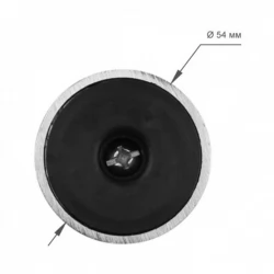 Опора мебельная SIGMA D=50 H=100 алюміній (00269)