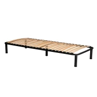 Каркас для кровати DIART ЛЮКС 900x2000 (без ножек, 2,5 см между ламелями) чорний (00604)
