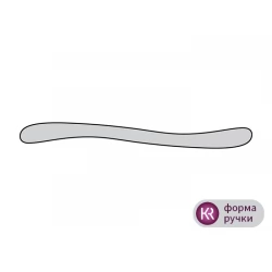 Ручка скоба ALVA 1/003/96 хром (аналог UN8304/96)