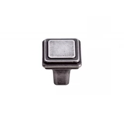 Ручка кнопка Gamet GR38-G0031 античное серебро
