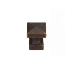 Ручка кнопка Gamet GR47-GPM25 патинированная матовая медь
