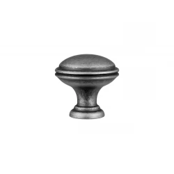 Ручка кнопка Gamet GR49-G0031 античное серебро