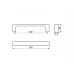 Ручка скоба Gamet UU52-0128-R203 Soft Touch фисташковый