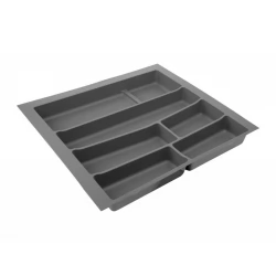 Лоток для столовых приборов 32/76 Volpato 540х490 графит